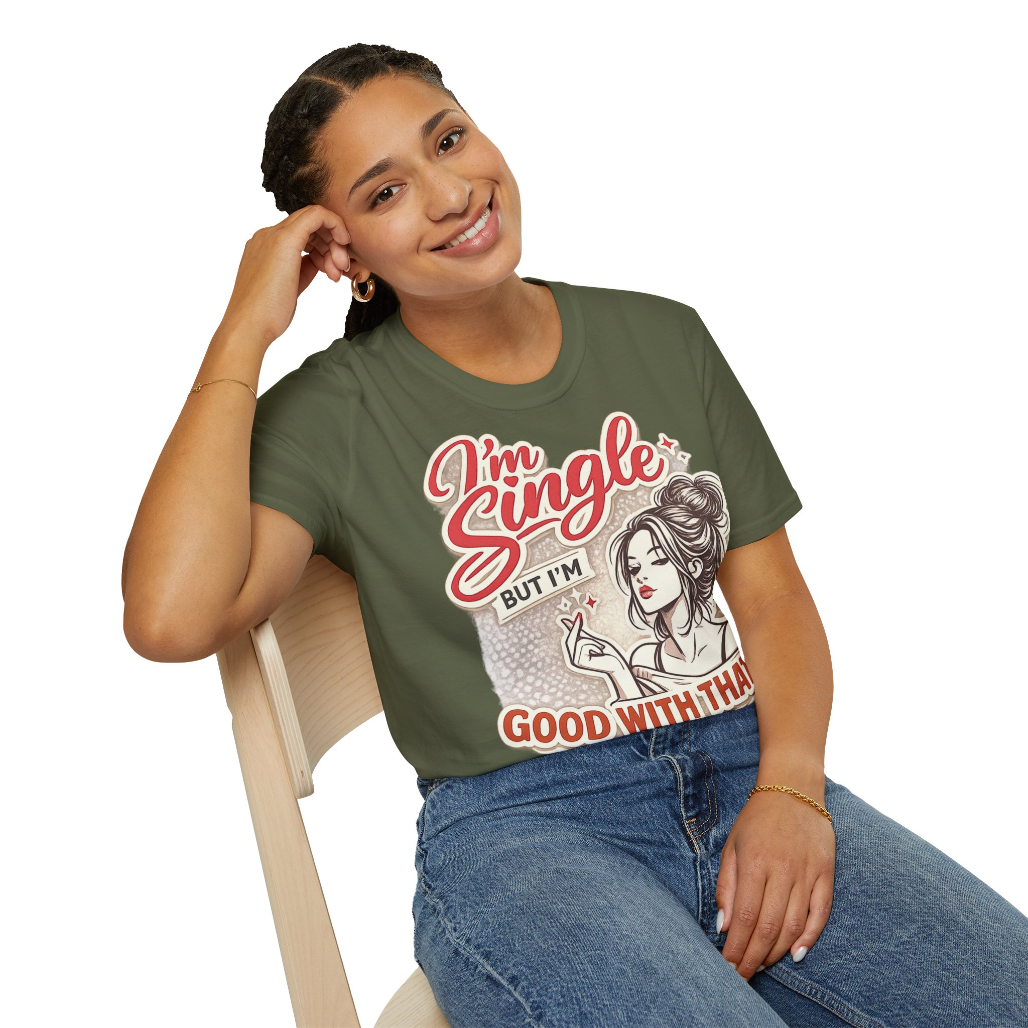 I'm Single But I'm Good With That T-Shirt - Image 20