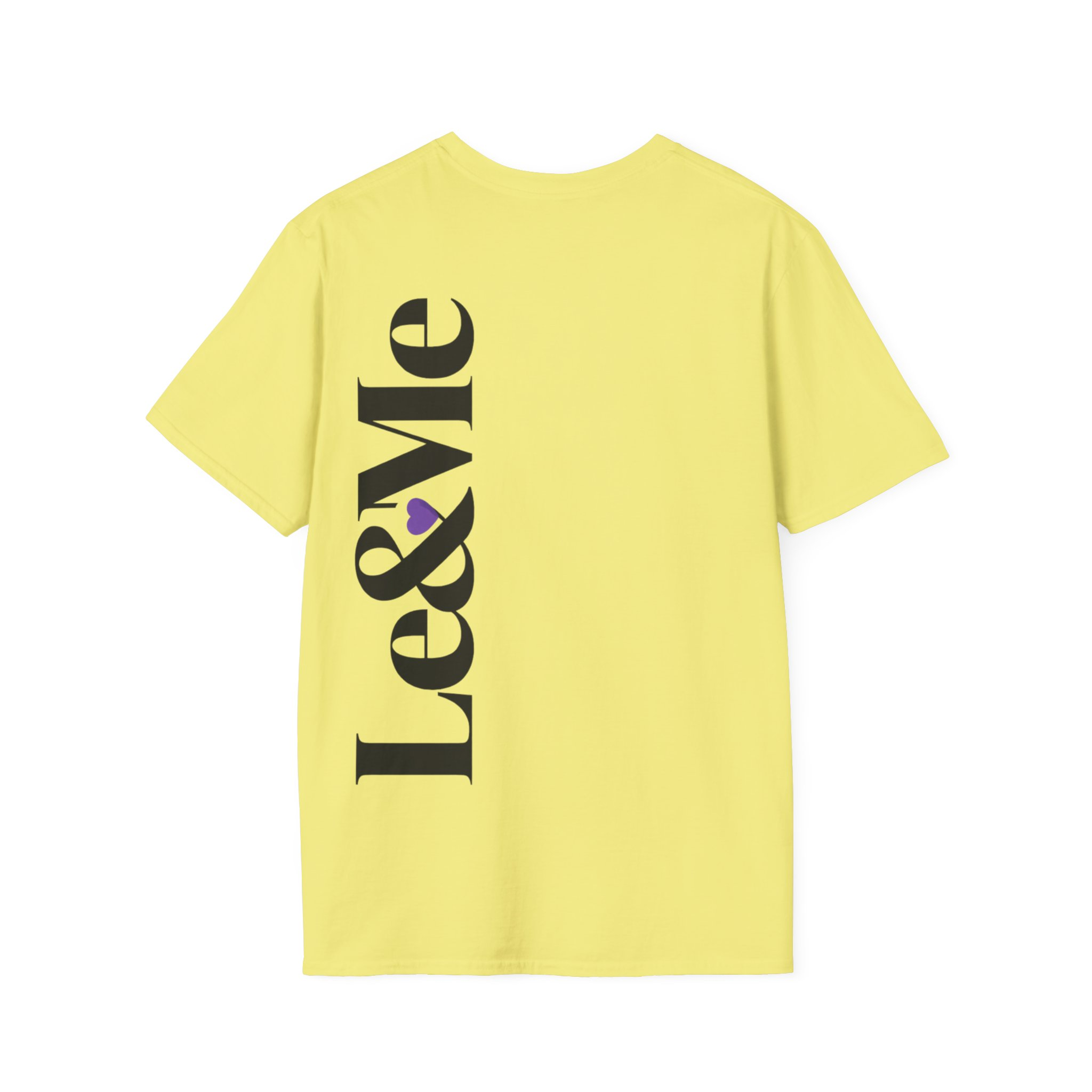 Large Vertical Signature Le&Me Logo T-Shirt - Image 11