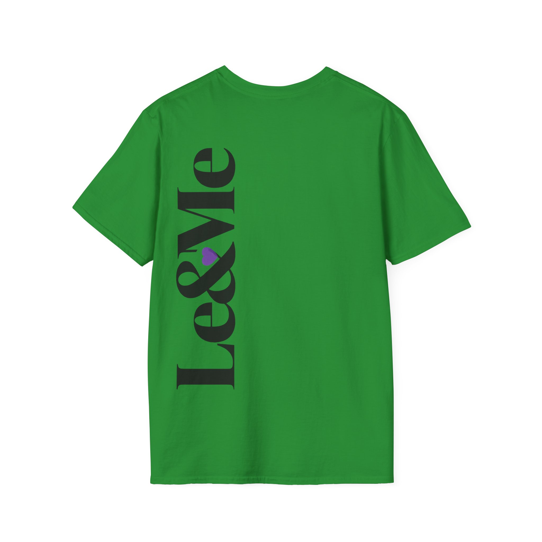 Large Vertical Signature Le&Me Logo T-Shirt - Image 4