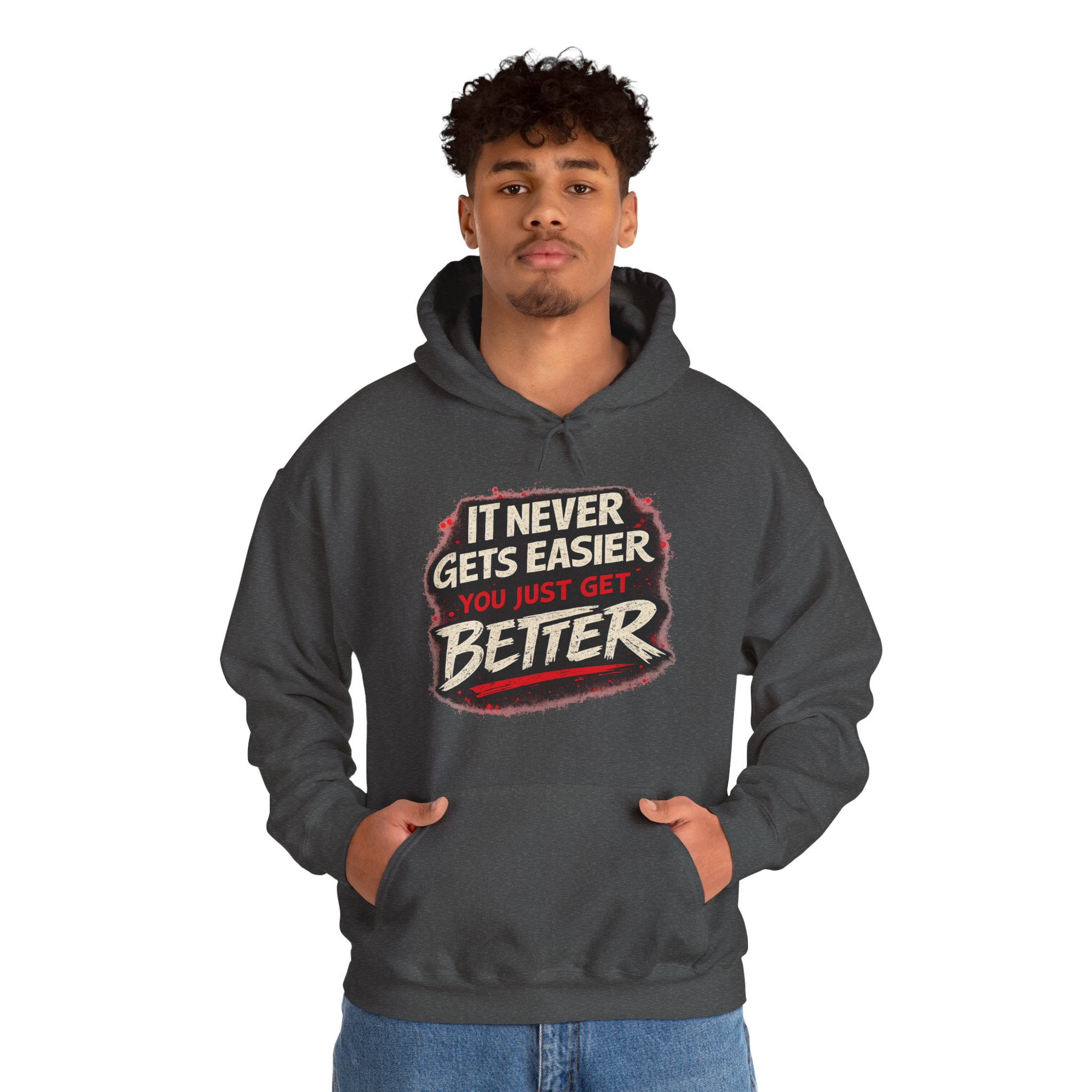 It Never Gets Easier You Just Get Better Hoodie - Image 11