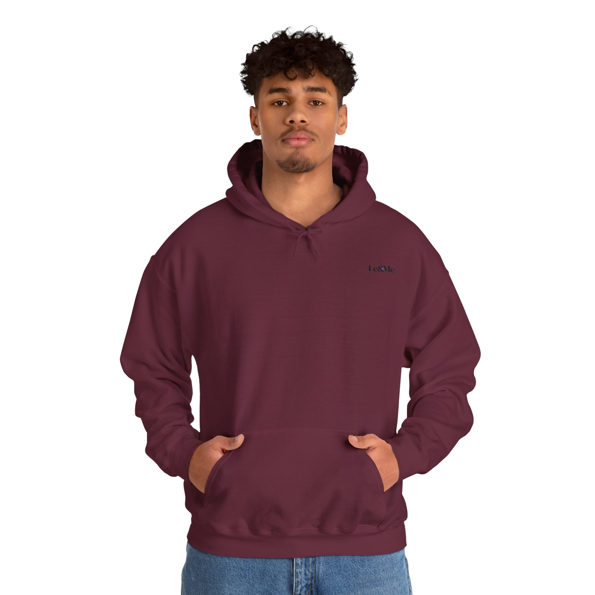 Le&Me Signature Minimalist Script Hoodie - Image 10