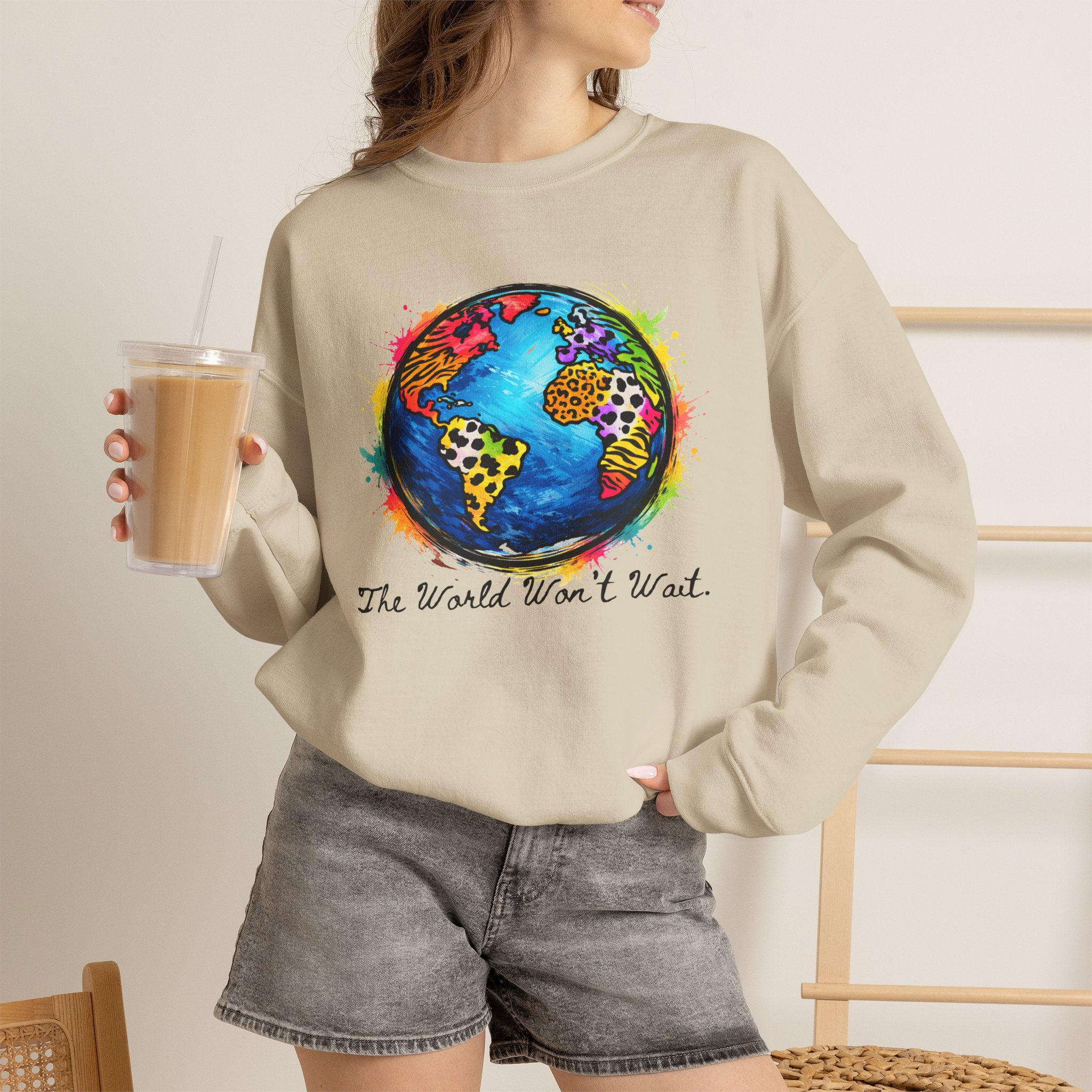 The World Won't Wait Sweatshirt - Image 7