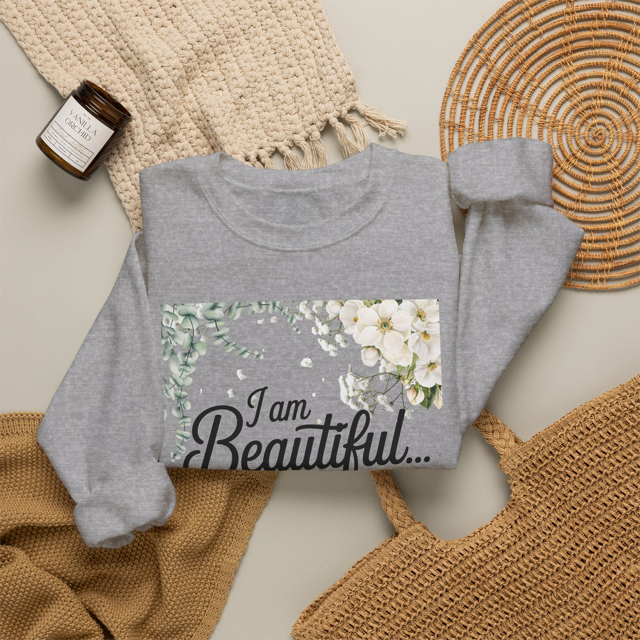 I Am Beautiful In My Own Way Sweatshirt - Image 7