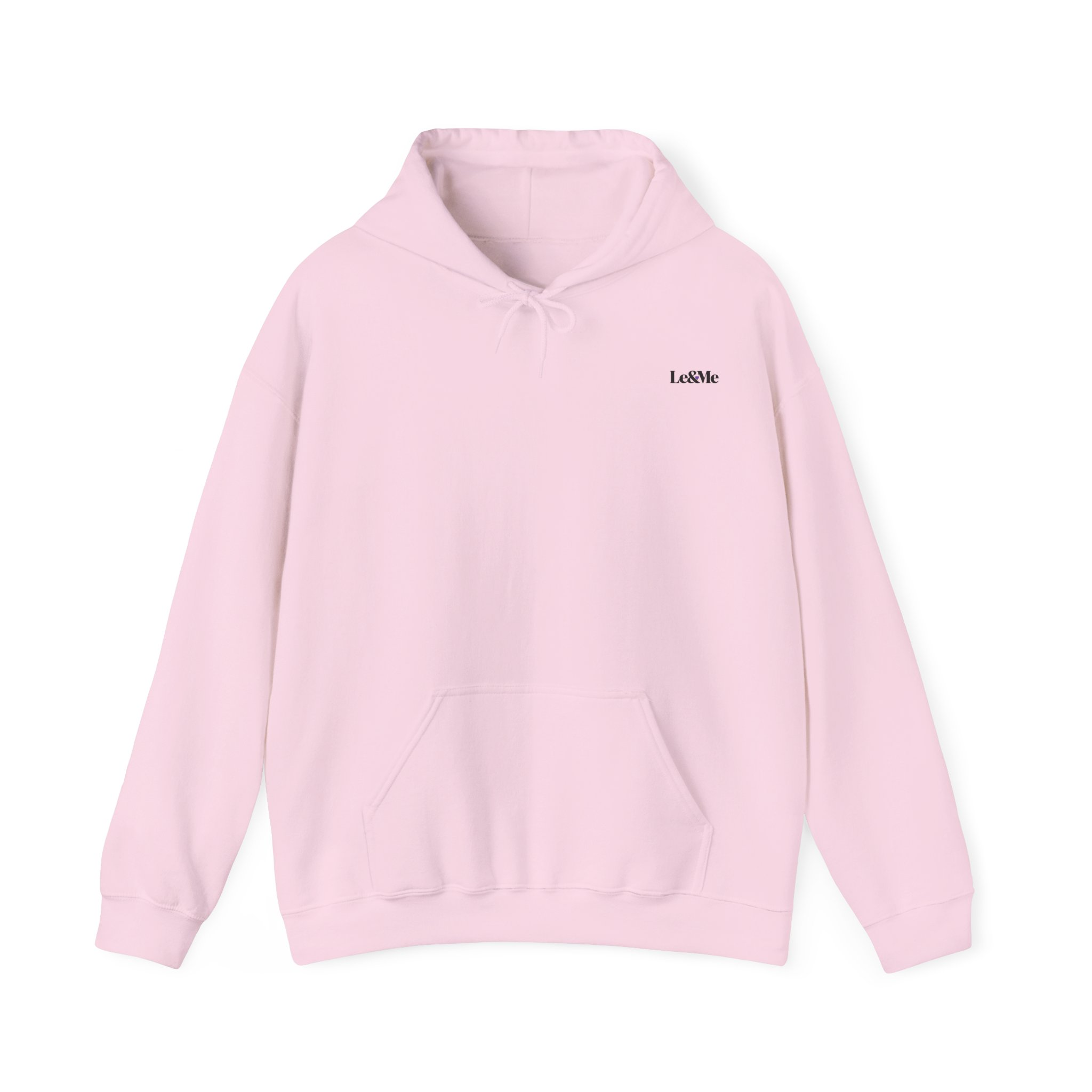 Le&Me Signature Minimalist Script Hoodie - Image 13