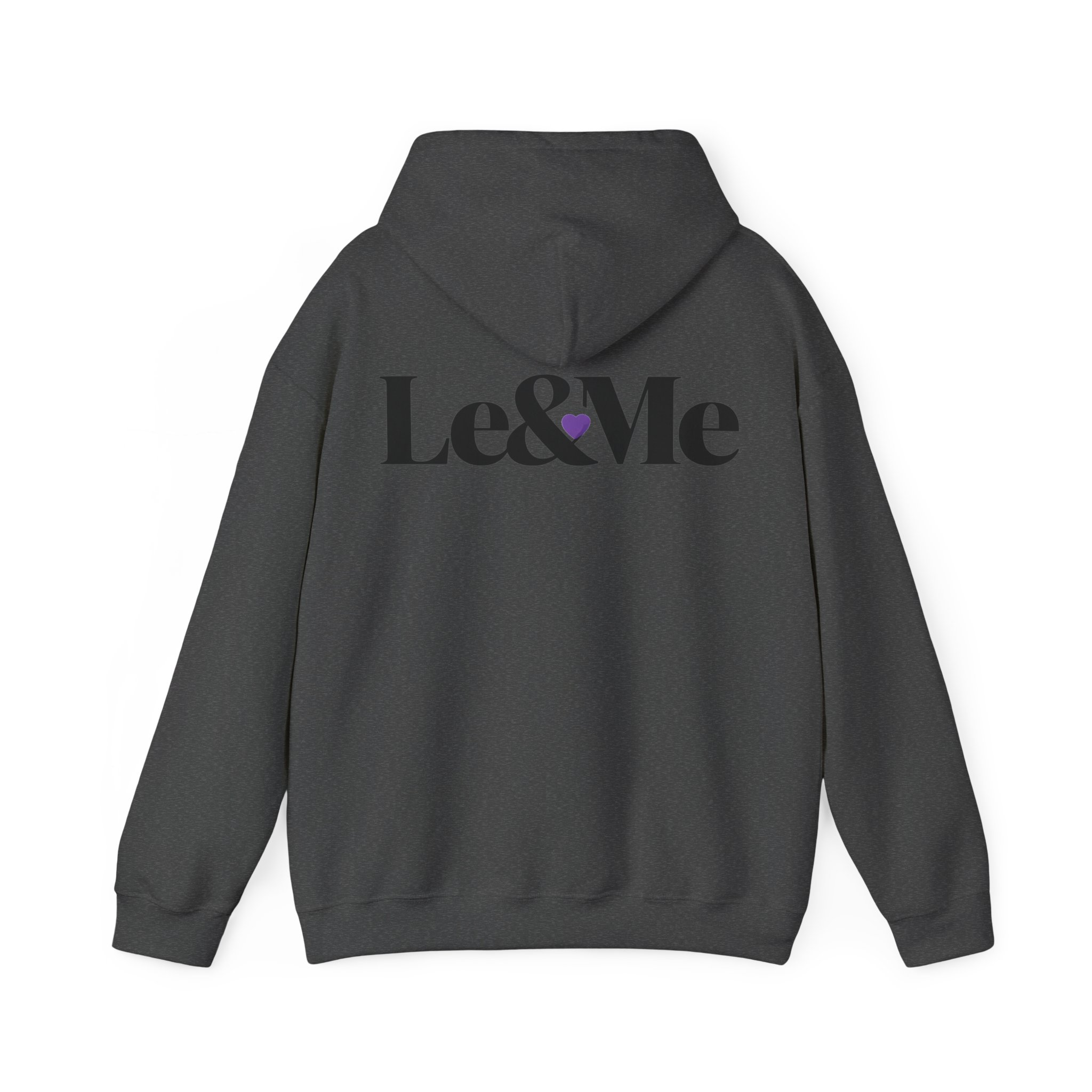 Horizontal Large Back Signature Le&Me Logo Hoodie - Image 7