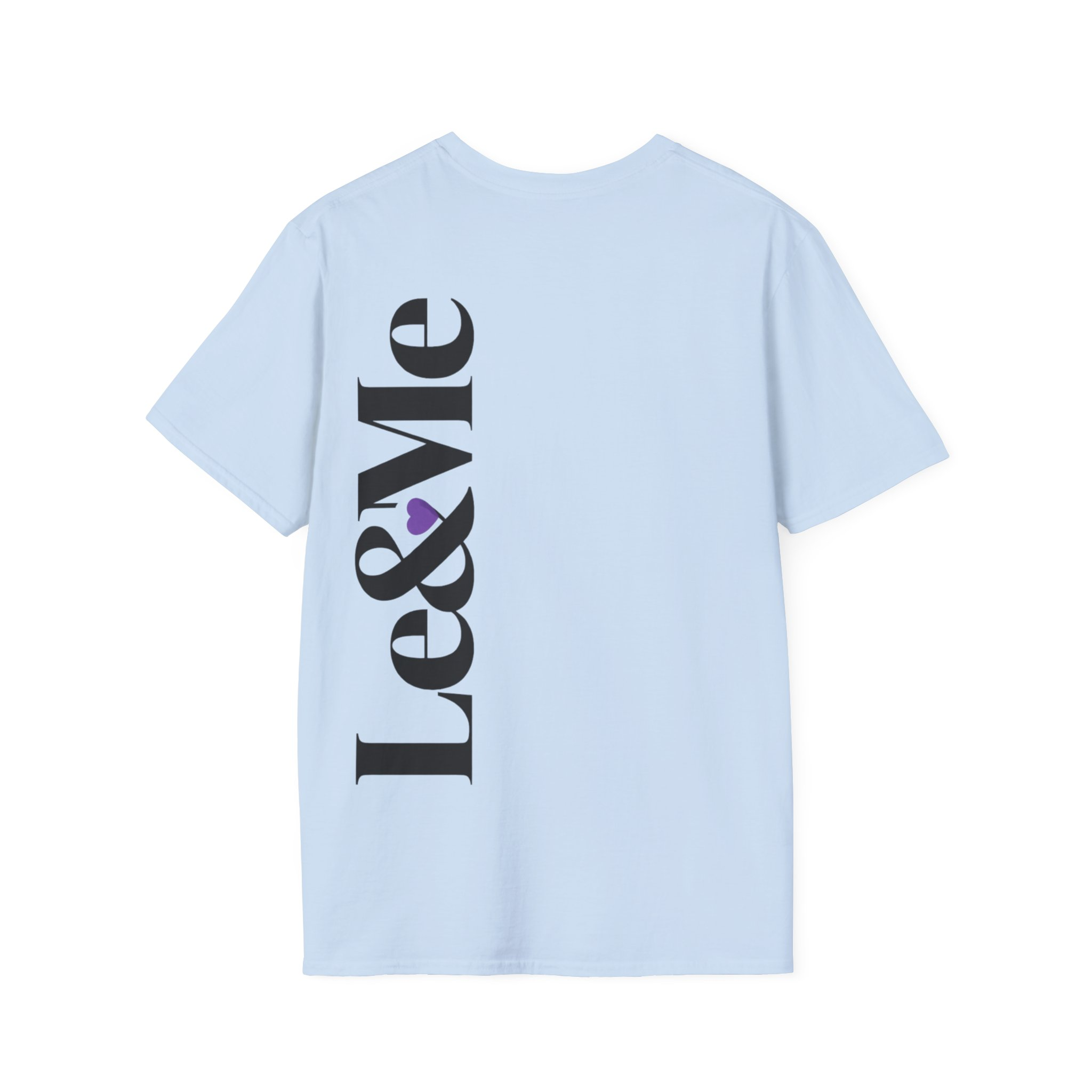 Large Vertical Signature Le&Me Logo T-Shirt - Image 5