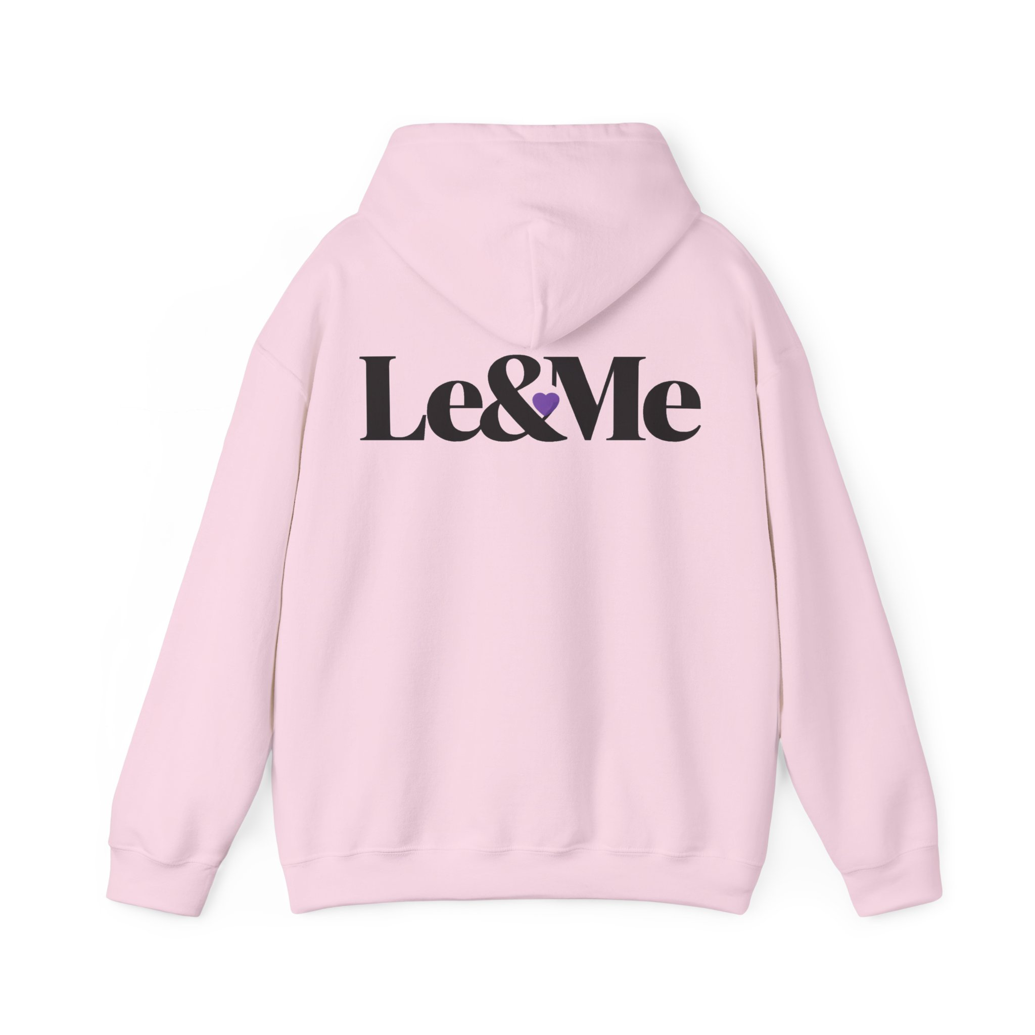 Horizontal Large Back Signature Le&Me Logo Hoodie - Image 10