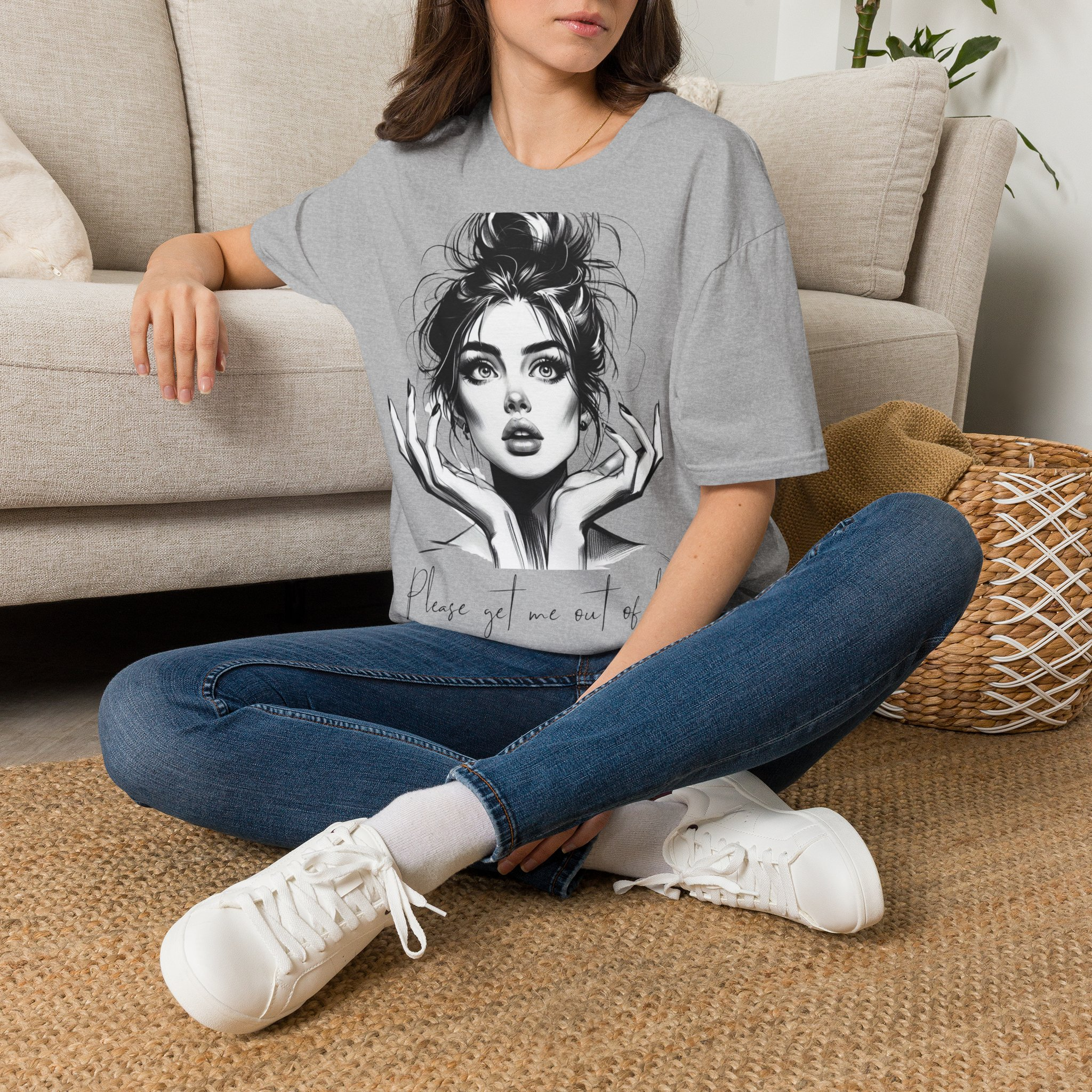 Please Get Me Out Of Here T-Shirt - Image 7