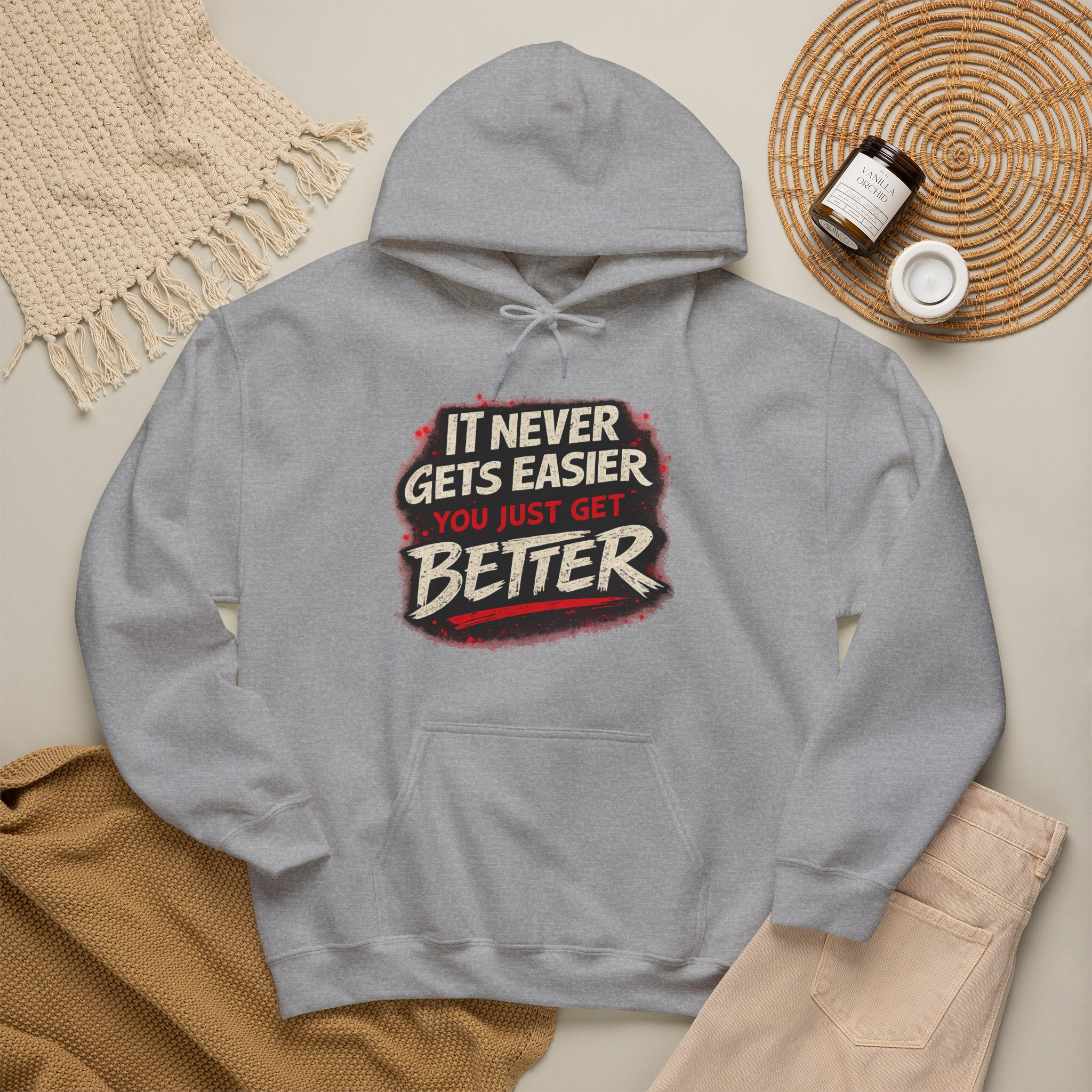 It Never Gets Easier You Just Get Better Hoodie - Image 2