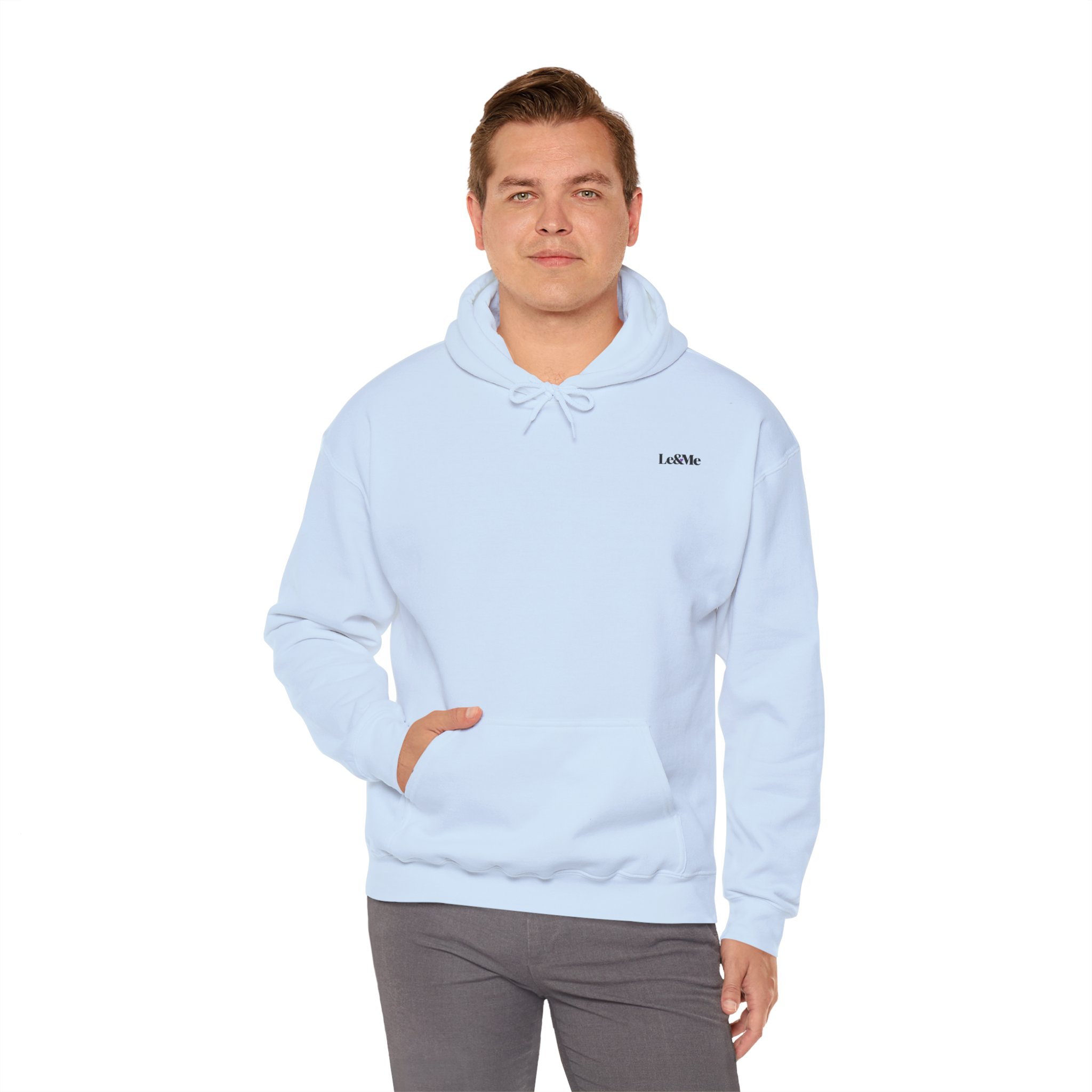 Le&Me Signature Minimalist Script Hoodie - Image 12