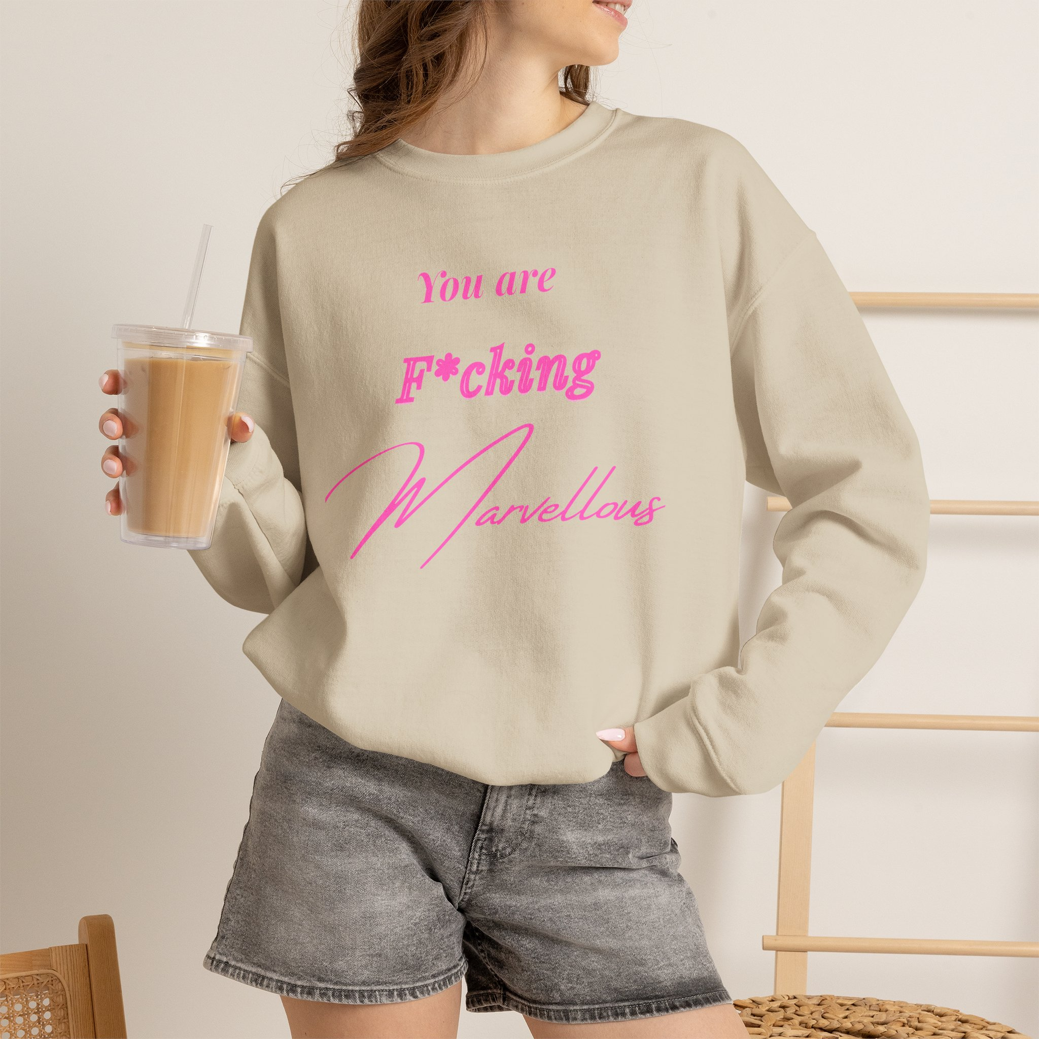 You Are F*cking Marvellous Sweatshirt - Image 9