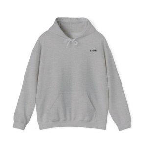 Le&Me Signature Minimalist Script Hoodie
