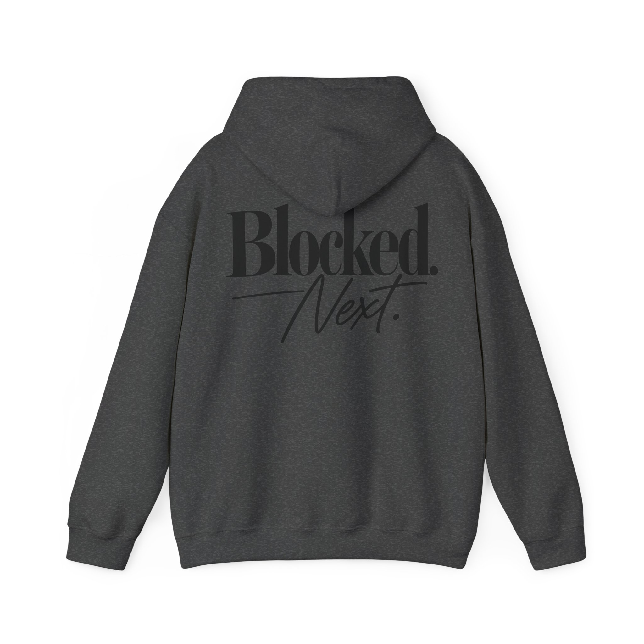 Blocked. Next. Hoodie - Back Print - Image 14