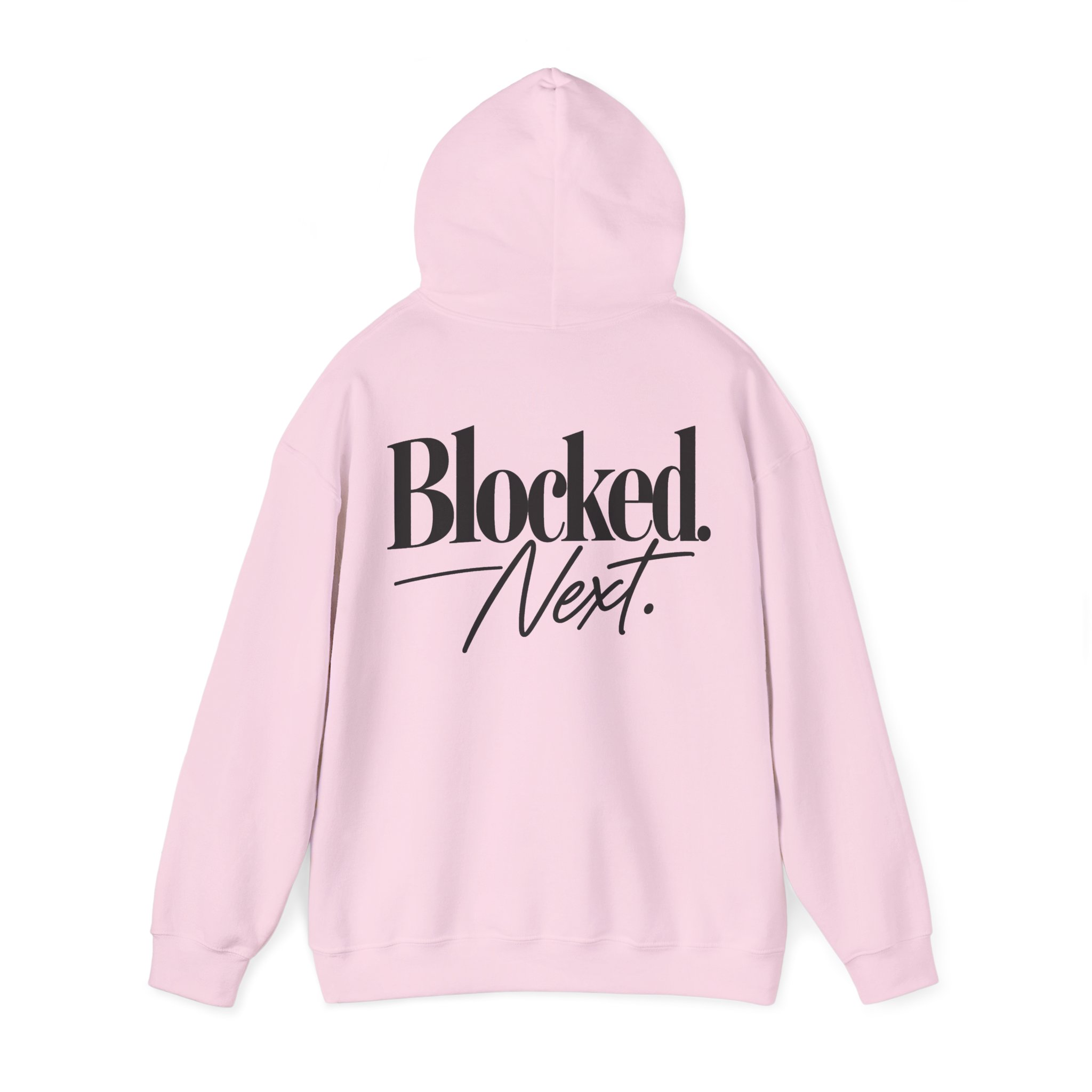 Blocked. Next. Hoodie - Back Print - Image 21