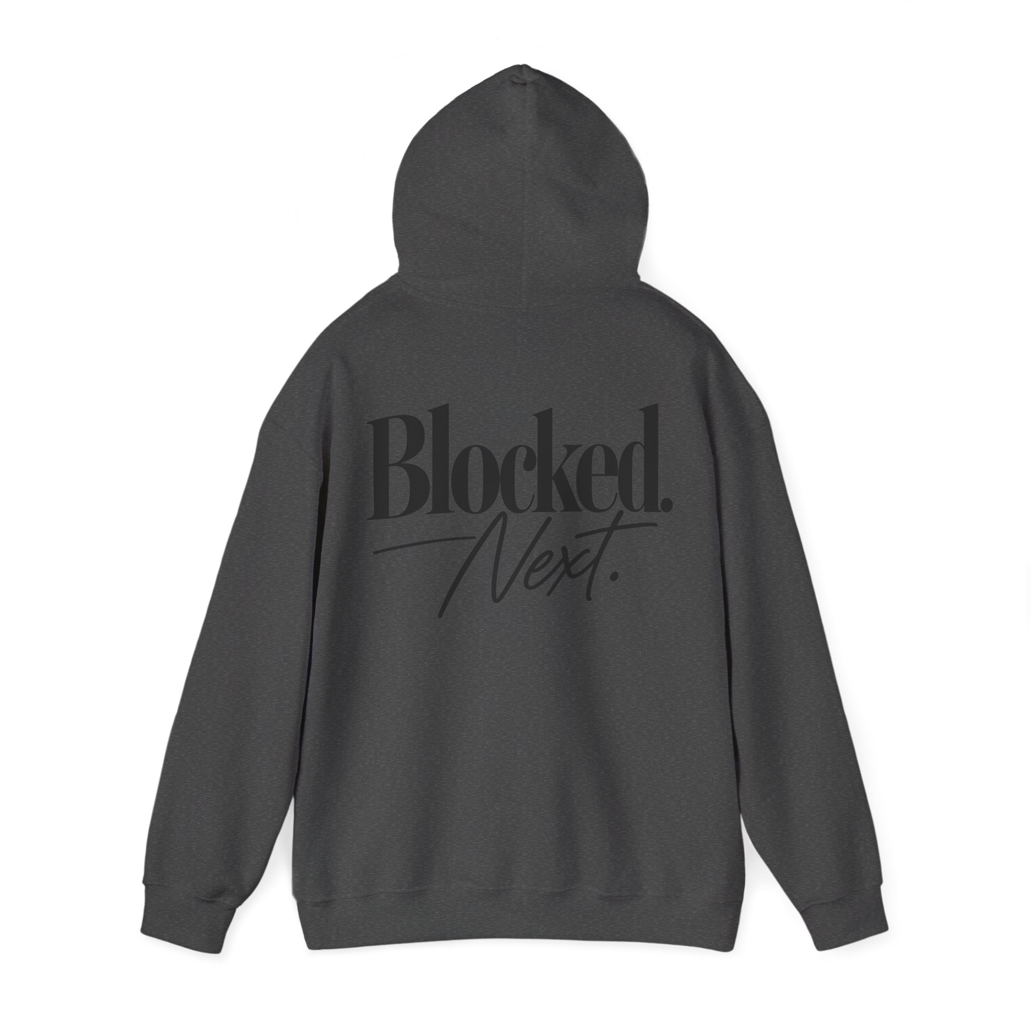 Blocked. Next. Hoodie - Back Print - Image 15